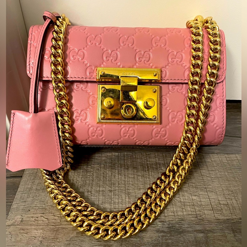 SOLD Gucci Guccisima Padlock 2 Way Bag